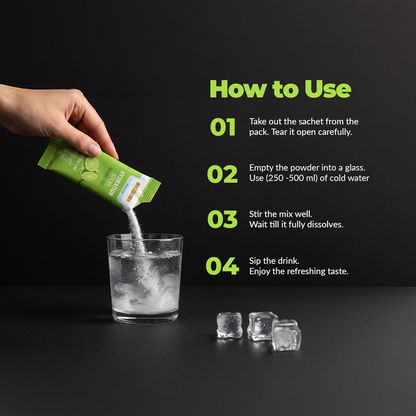 Zesty Lime | Sugar Free | 14 Sticks (2-Week Supply) | Gumazing Hydration Sachets
