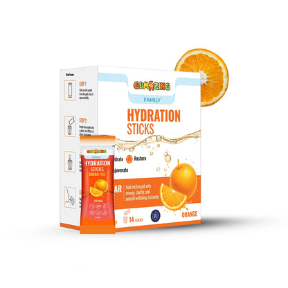 Citrus Zest | Sugar-Free | 14 Sticks (2-Week Supply) | Gumazing Hydration Sachets.