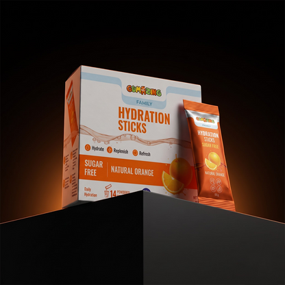 Citrus Zest | Sugar-Free | 14 Sticks (2-Week Supply) | Gumazing Hydration Sachets