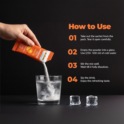 Citrus Zest | Sugar-Free | 14 Sticks (2-Week Supply) | Gumazing Hydration Sachets