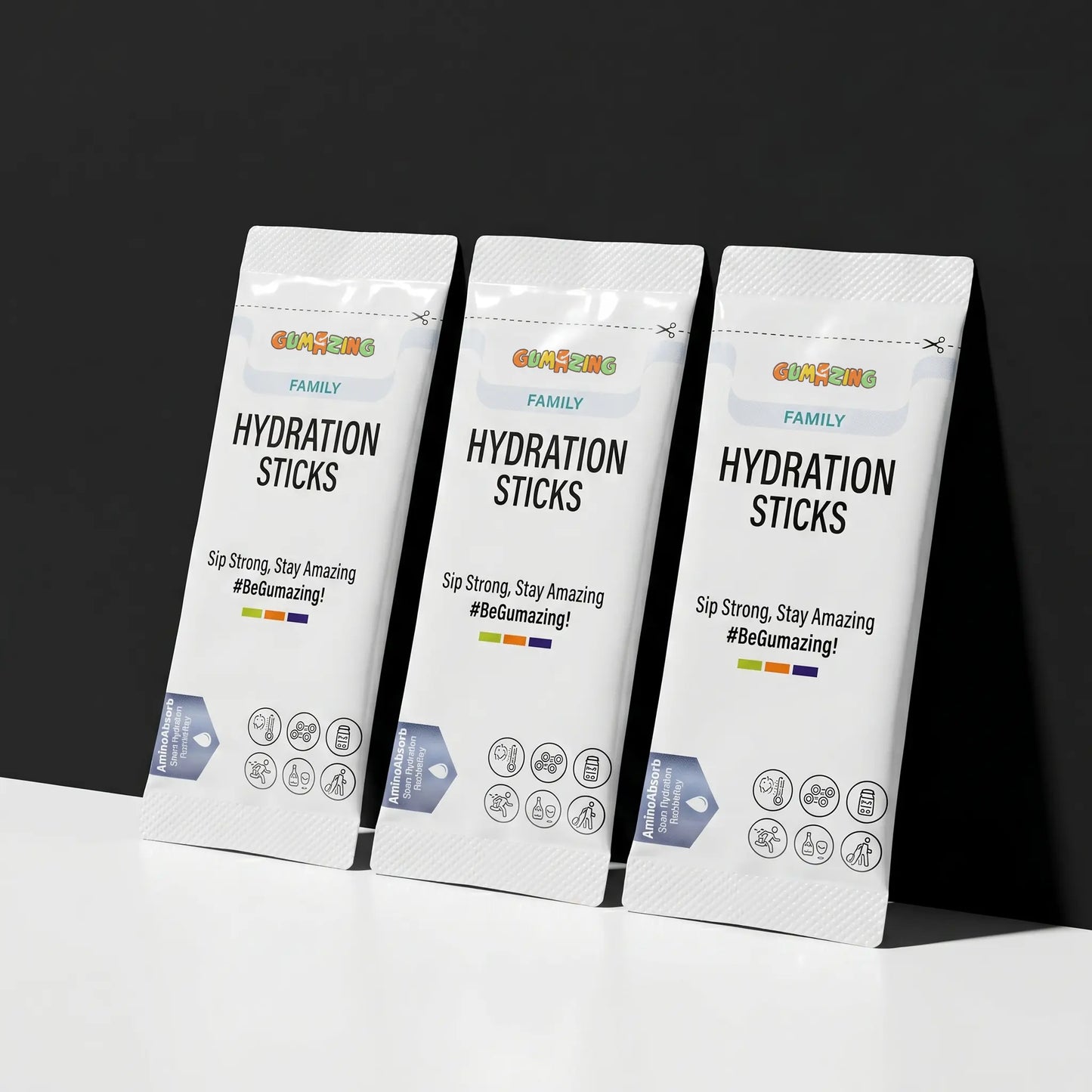 Gumazing Hydration Trial Pack - 3 Flavours